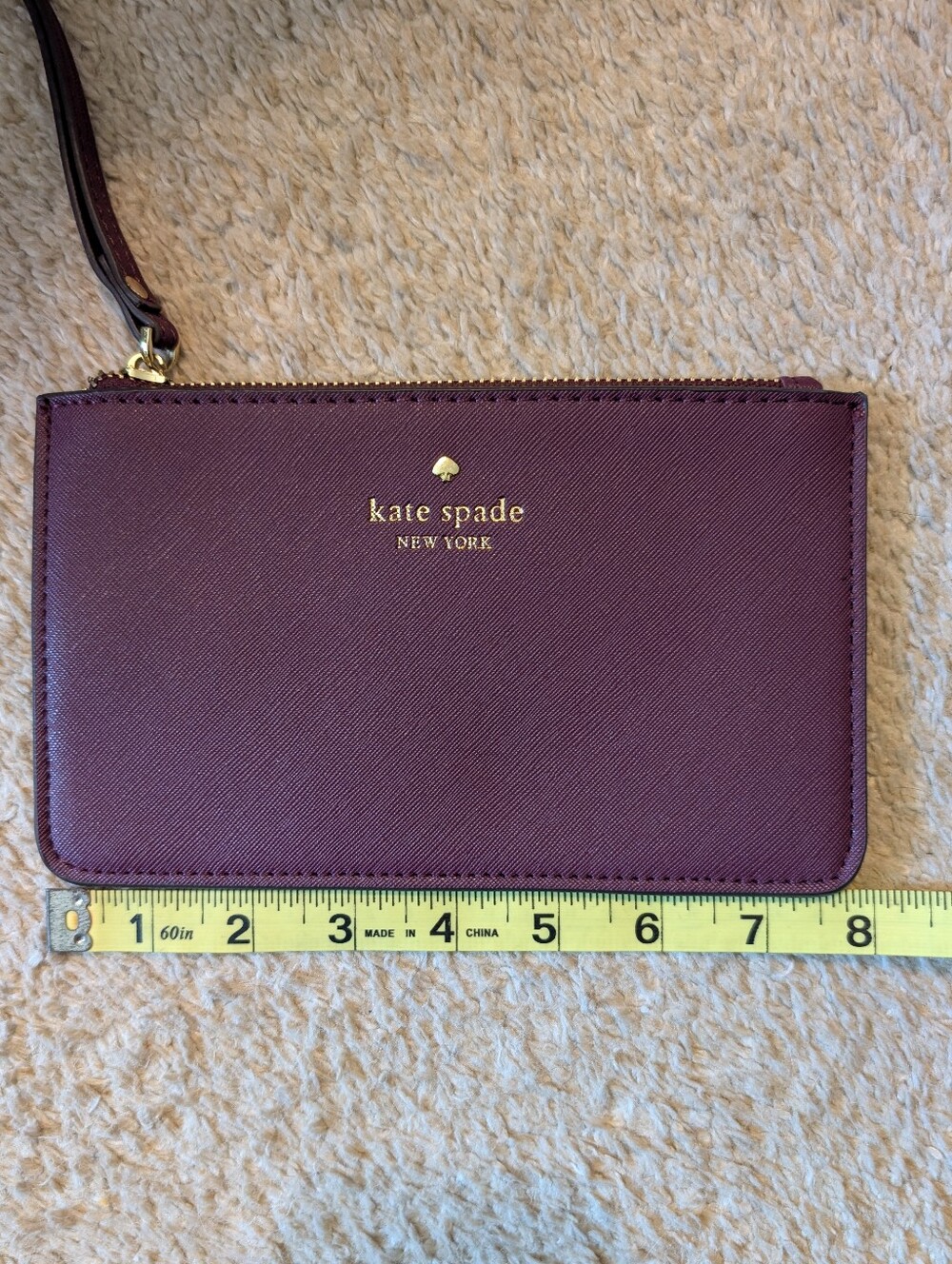 Kate Spade New York Plum Wristlet Pouch - Picture 7 of 8